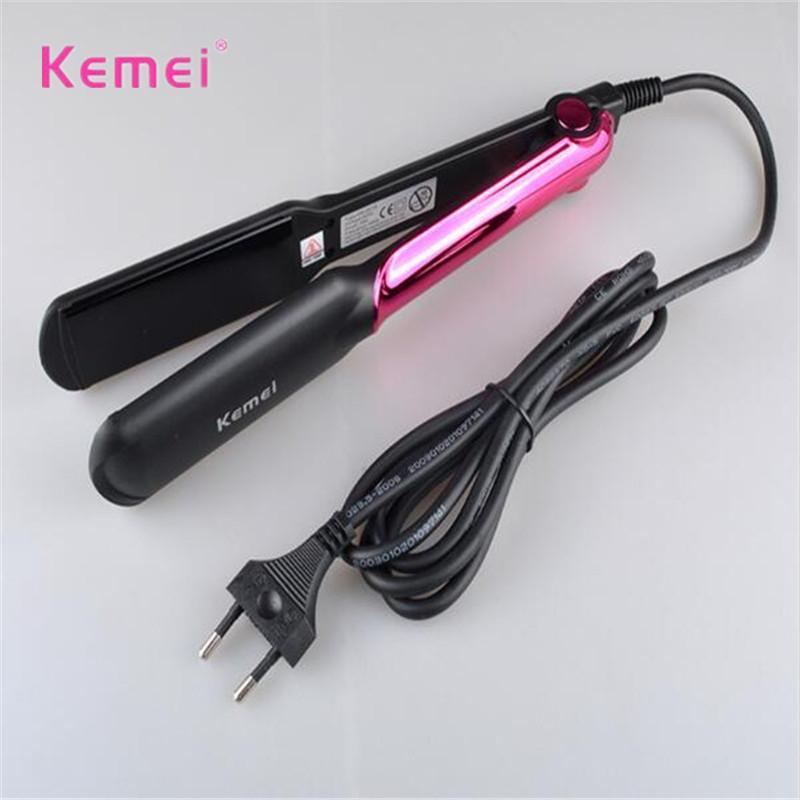 Hair straightener curling iron