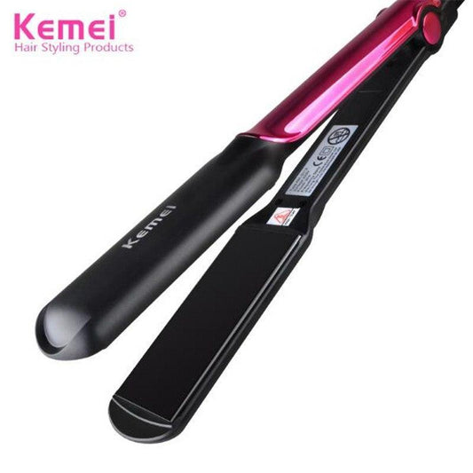 Hair straightener curling iron